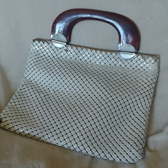 Vintage Whiting & Davis metal mesh handbag - Picture 2 of 15
